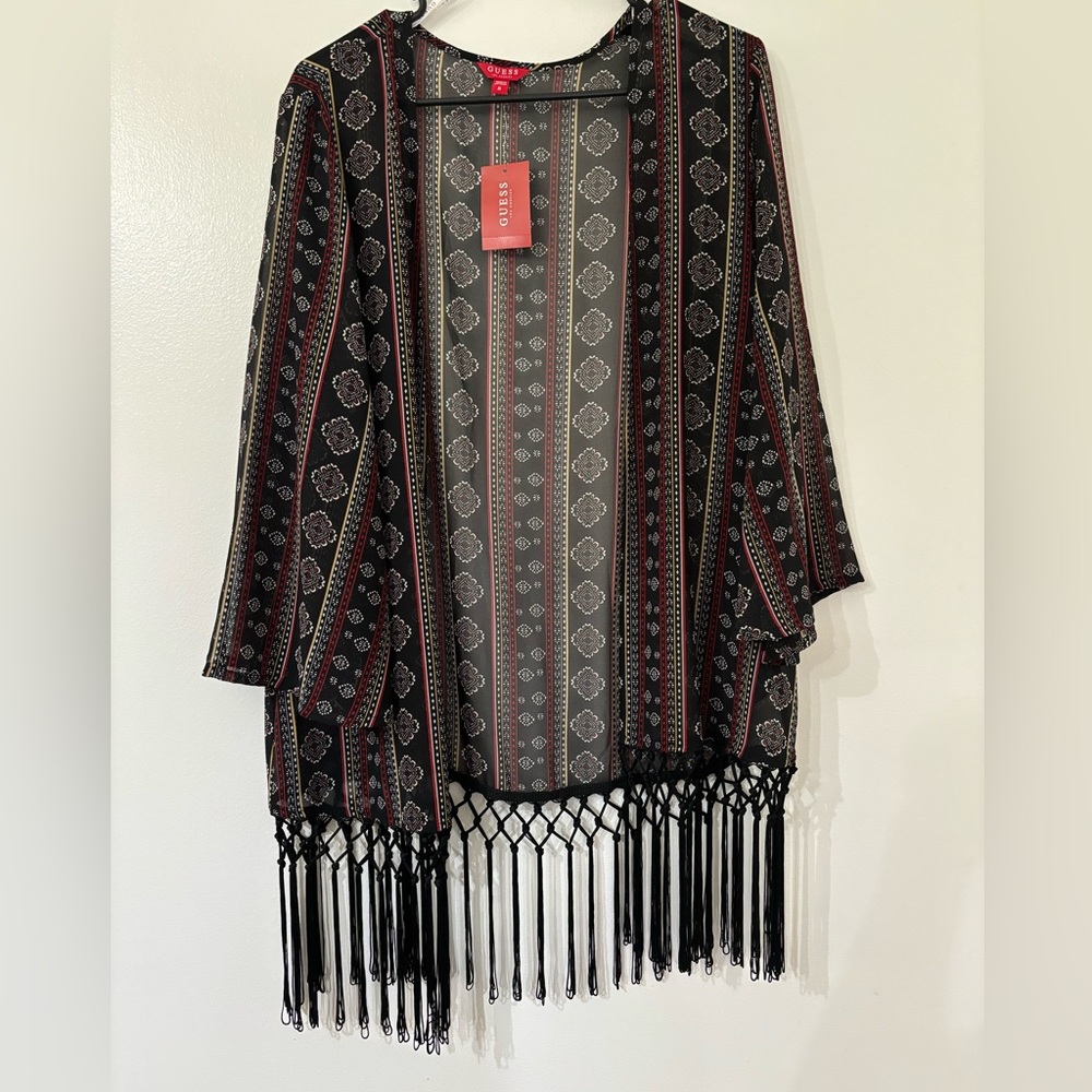 NWT Guess Kimono cardigan size Medium